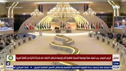 الرئيس السيسي: أزمة السودان تنذر بصراع طويل إذا لم يتم العمل عربيا من أجل احتوائها