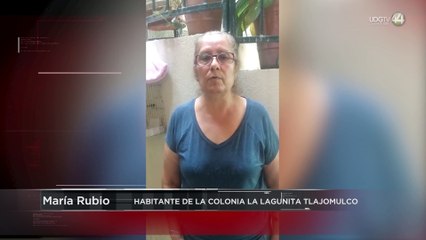 Agua verde, café y maloliente. Así es el servicio que reciben en La Lagunita, en Tlajomulco