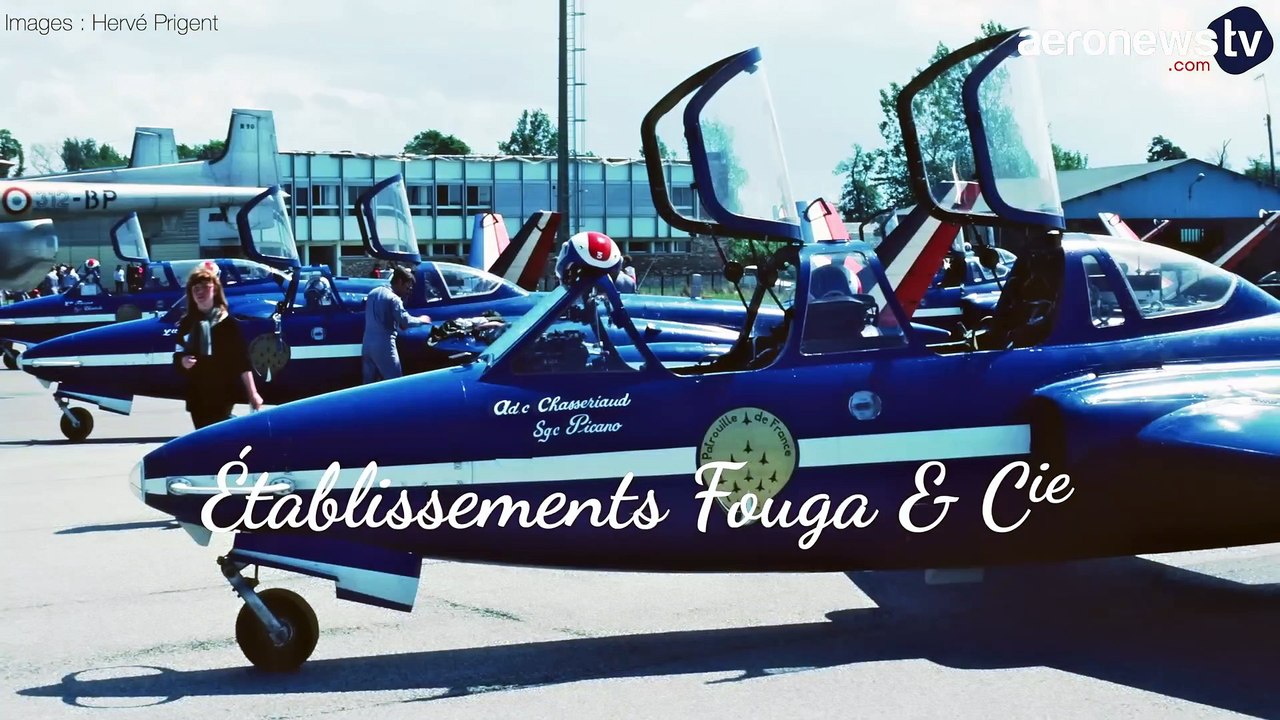 Les différents avions de la Patrouille de France en 70 ans d'existence