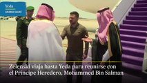 Zelenski visita Arabia Saudita y da las gracias por el apoyo