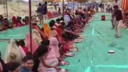 श्रद्धा की भूख: गाय की मौत के बाद दिया मृत्यु भोज, निमंत्रण पर उमड़ा जनसैलाब