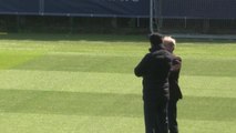 PSG - Al-Khelaïfi et Campos présents à l'entraînement