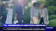 BFMTV a pu pénétrer au cœur du rassemblement de complotistes en cours à Montpellier