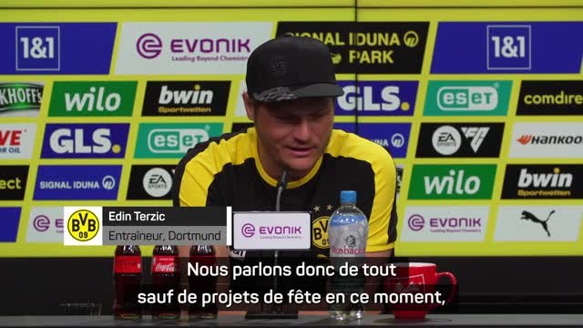 Dortmund - Terzic : Le titre ? Nous parlons de tout sauf de projets de fête