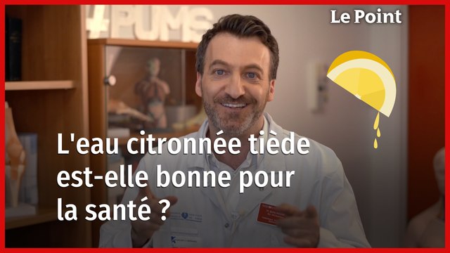 L'eau citronnée tiède est-elle bonne pour la santé ? La chronique nutrition de Boris Hansel