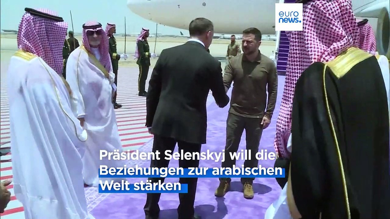 Vor G7: Selenskyj nimmt an Gipfel der Arabischen Liga teil