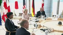 Líderes do G7 prestam homenagem às vítimas da bomba atômica de Hiroshima