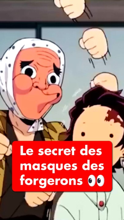 Le secret des masques des forgerons dans Demon Slayer