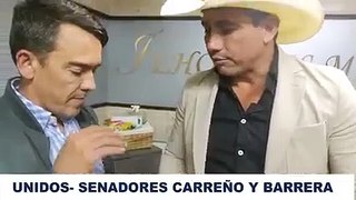 “Toco ponernos serios” dijo el senador Barrera junto a Carreño, al anunciar trabajo conjunto para la gobernación de Arauca