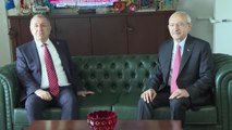 Cumhurbaşkanı Adayı Kılıçdaroğlu, Zafer Partisi Genel Başkanı Özdağ ile Bir Araya Geldi