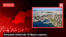 Konyaaltı Sahili'nde 19 Mayıs coşkusu