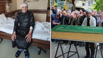 Dünyanın en uzun burunlu insanı Mehmet Özyürek Artin'de toprağa verildi