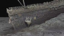 Primeira digitalização 3D do 'Titanic' revela mais detalhes do naufrágio