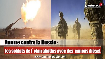 Les soldats de l`Otan envoyés pour contenir la Russie ont été pulvériser.