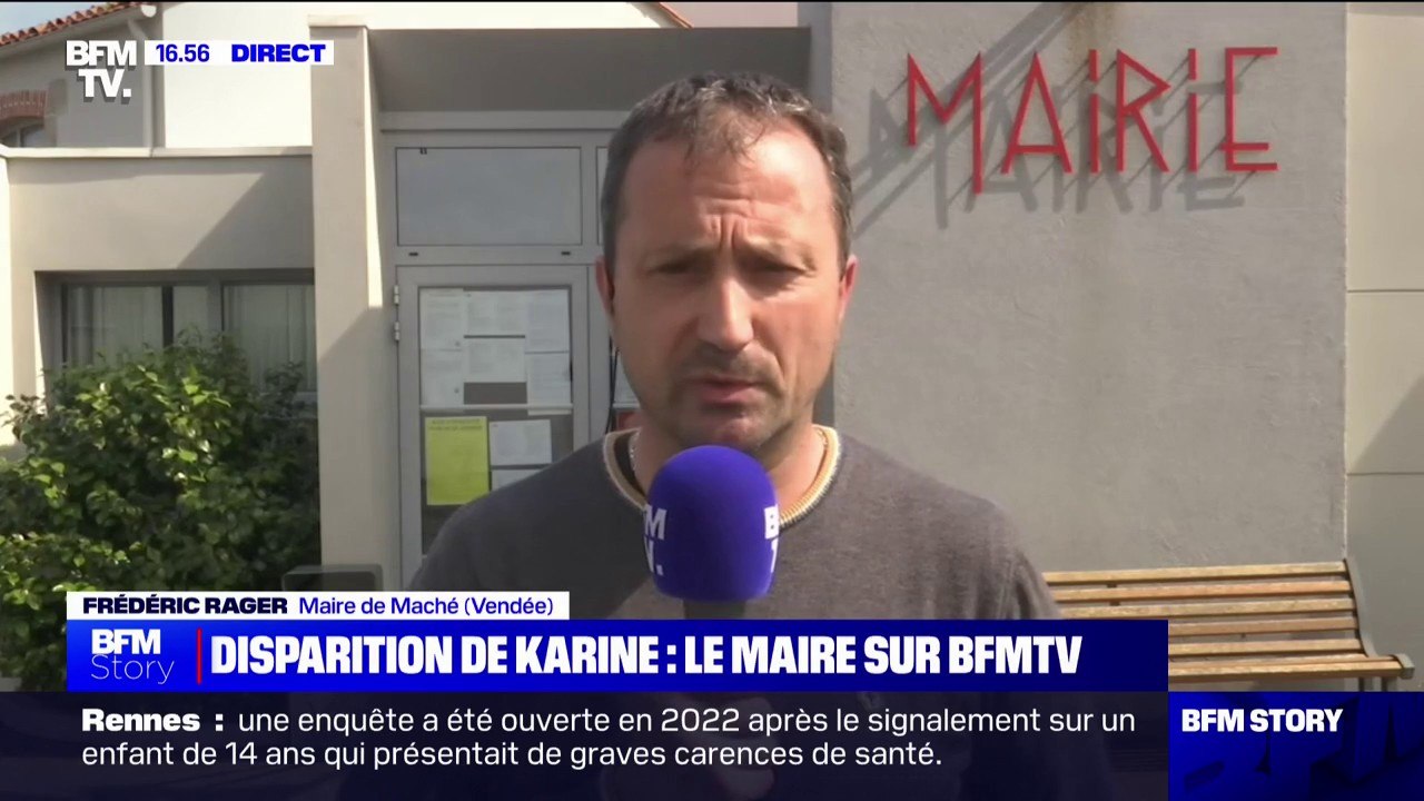 Disparition de Karine en Vendée: "J'ai découvert ce téléphone (...) parfaitement propre et sec" explique le maire de Maché