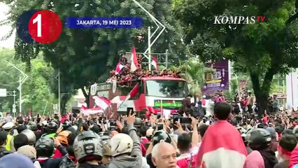 Arak-arakan Timnas U-22, Jokowi soal Johnny G Plate, Gibran Bertemu Prabowo [TOP 3 NEWS]