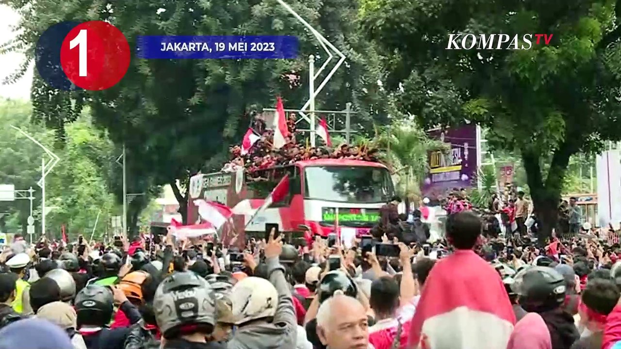 Arak-arakan Timnas U-22, Jokowi soal Johnny G Plate, Gibran Bertemu Prabowo [TOP 3 NEWS]
