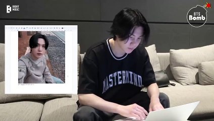 SUGA's POV Naver Posting - BTS