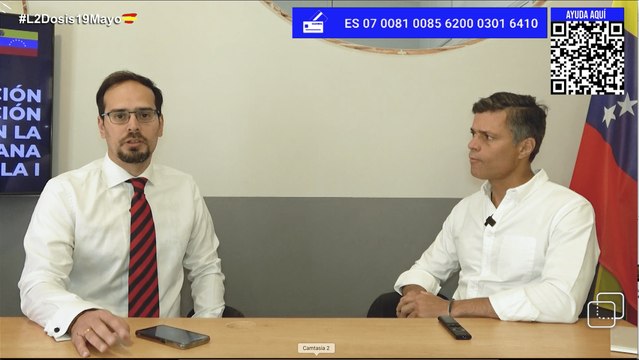 Leopoldo López zarandea a Yolanda Díaz y Pablo Iglesias: “Están del lado del opresor, del torturador y del asesino”