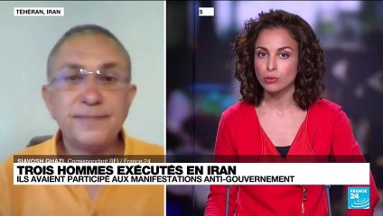Trois exécutions liées aux protestations en Iran