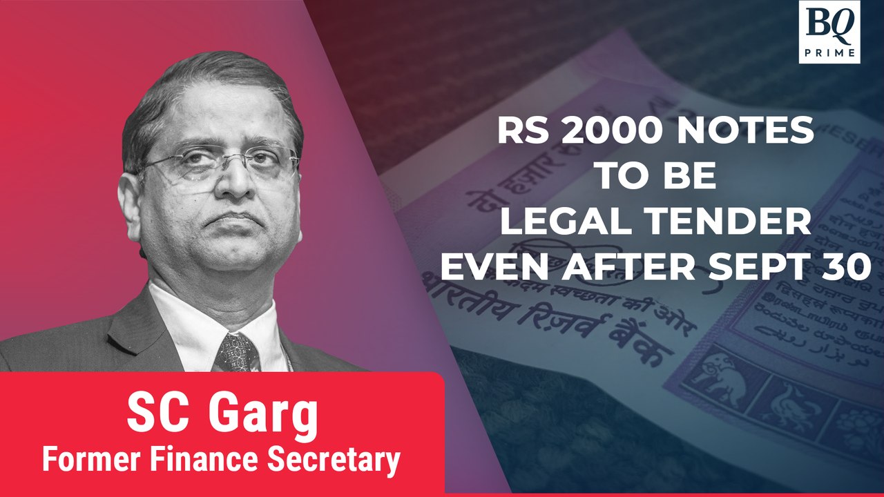 Former Finance Secretary SC Garg On RBI’s Move To Withdraw Rs 2000 Note