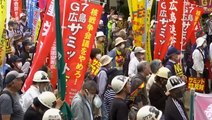Japanese activists protest against G7 leaders’ summit in Hiroshima