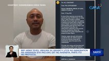 Rep. Arnie Teves, umalma sa umano'y utos ng immigration na harangin siya pag-uwi; giit ng ahensiya, parte ito ng protocol | Saksi