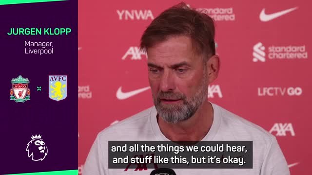 I get a better view from the stands - Klopp discusses touchline ban