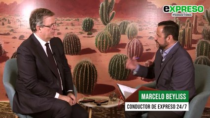 Marcelo Ebrard en entrevista EXCLUSIVA para EXPRESO - Parte 2