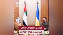 الرئيس الأوكراني يلتقي نائب رئيس دولة الإمارات