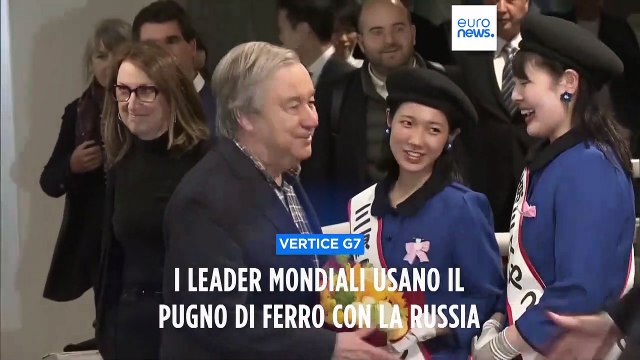 G7 ad Hiroshima, nuove sanzioni contro Mosca: Via subito le truppe russe dall'Ucraina