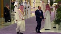 شاهد لحظة وصول الرئيس السيسي لـ مقر  القمة العربية في جدة