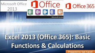 Excel 2013 Tutorial A Complete Guide to Excel for Anyone (1)