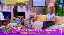 Crystal Mendivil presenta su nuevo noticiero en Imagen Televisión