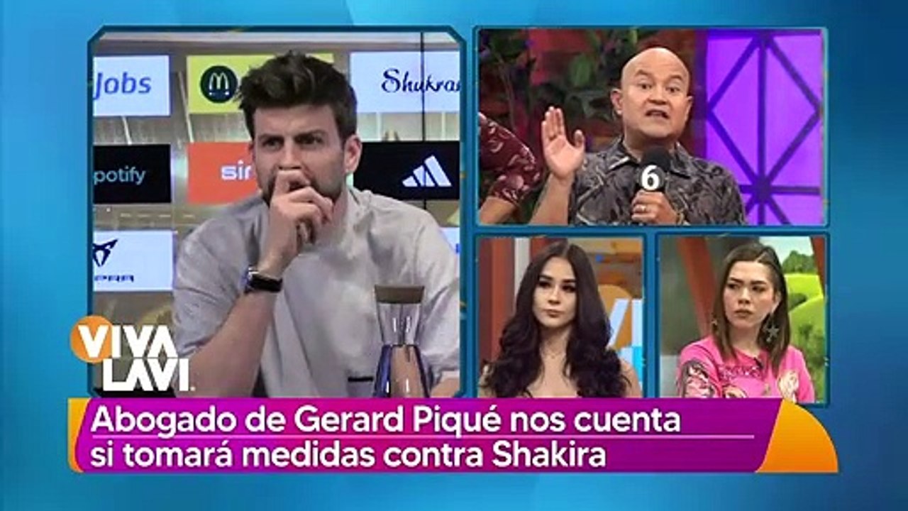 Gerard Piqué podría tomar medidas contra Shakira por 'Acróstico'