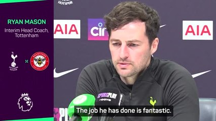 Mason has 'massive respect' for Brentford's Frank