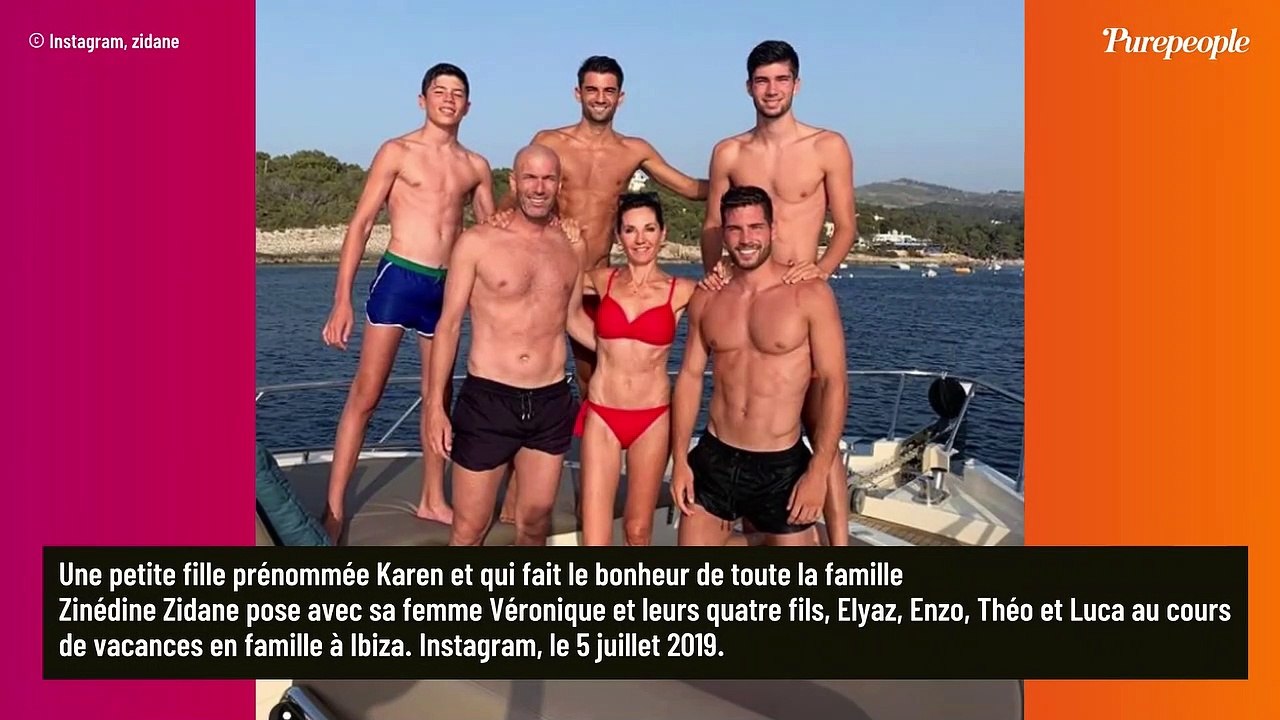 Zinedine Zidane grand-père : sa petite fille Sia fête son premier anniversaire, rares photos d'elle au mariage d'Enzo