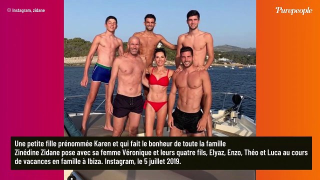 Zinedine Zidane grand-père : sa petite fille Sia fête son premier anniversaire, rares photos d'elle au mariage d'Enzo