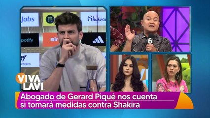 Gerard Piqué podría tomar medidas contra Shakira por 'Acróstico'