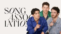 The Jonas Brothers Sing Shawn Mendes, Camp Rock, and *NSYNC in a Game of Song Association | ELLE