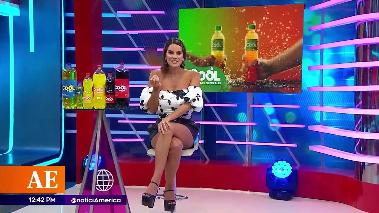 Valeria Piazza en america espectaculos mediodia