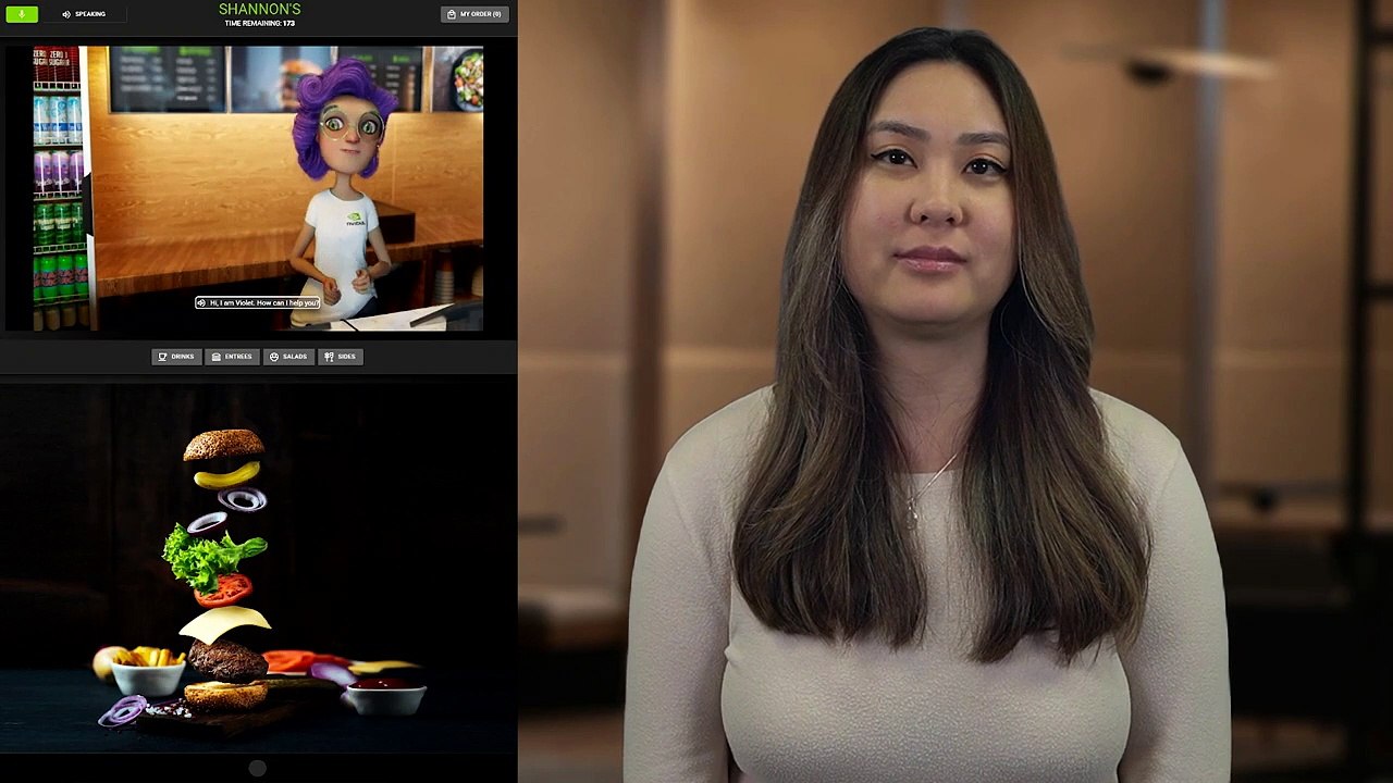 Metaverse statt Lieferando: Nvidia zeigt mögliche Zukunft der Essensbestellung