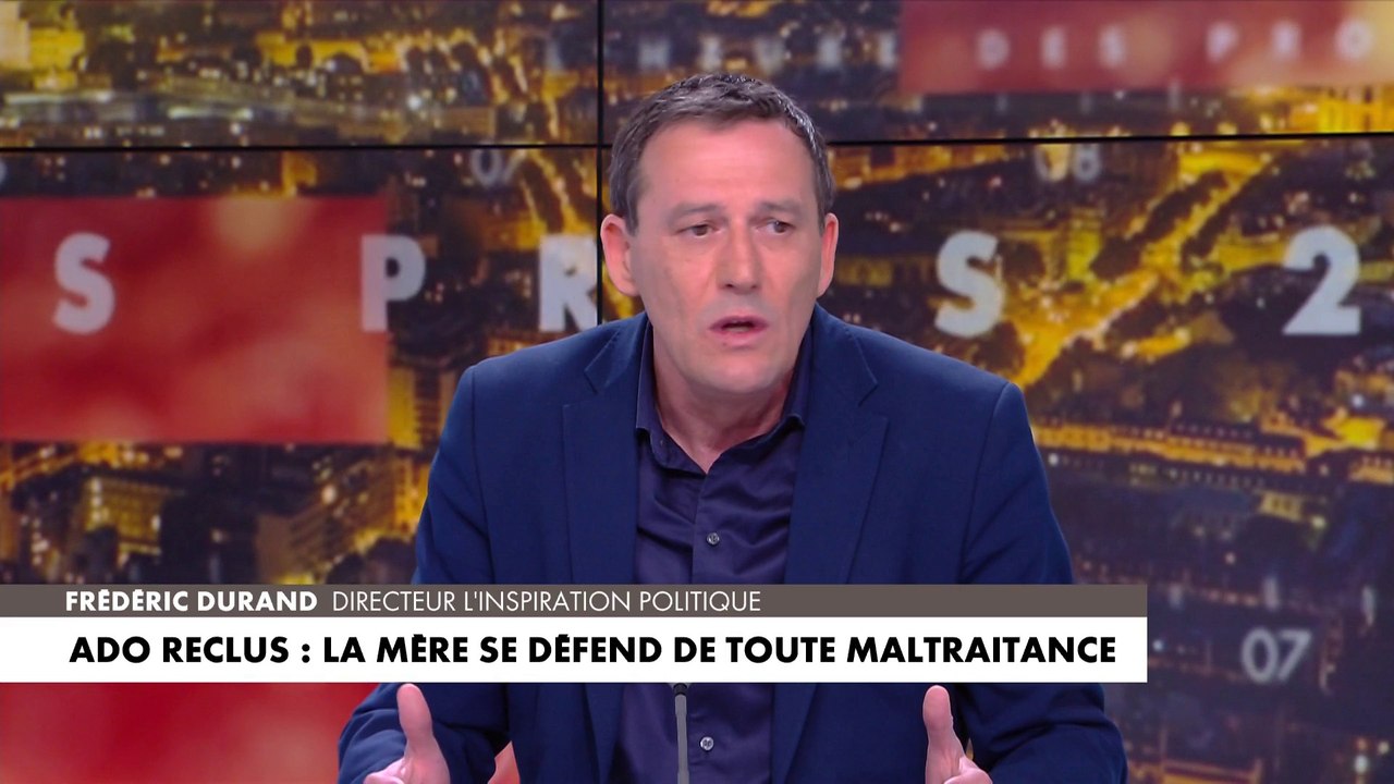 Frédéric Durand sur l'adolescent reclus à Rennes : «Je suis choqué parce que la mère se fait passer pour une victime»