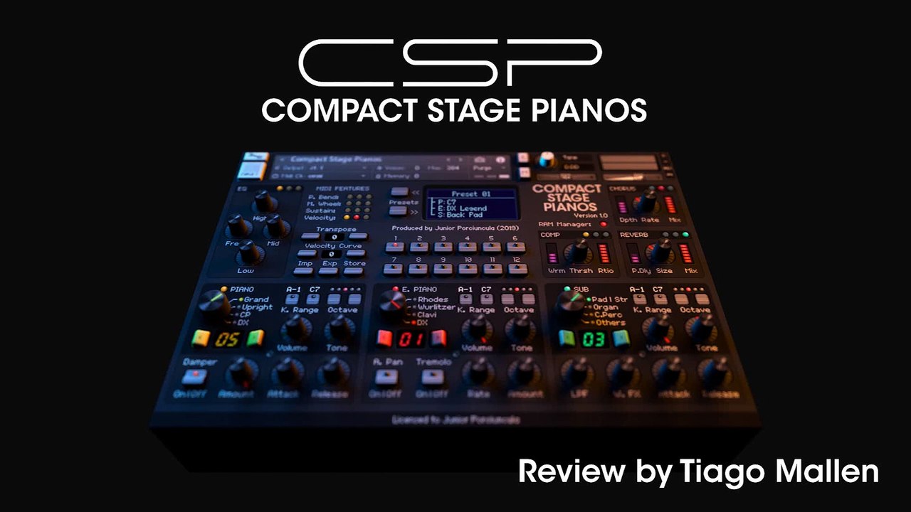 Compact Stage Pianos - (Test sounds)