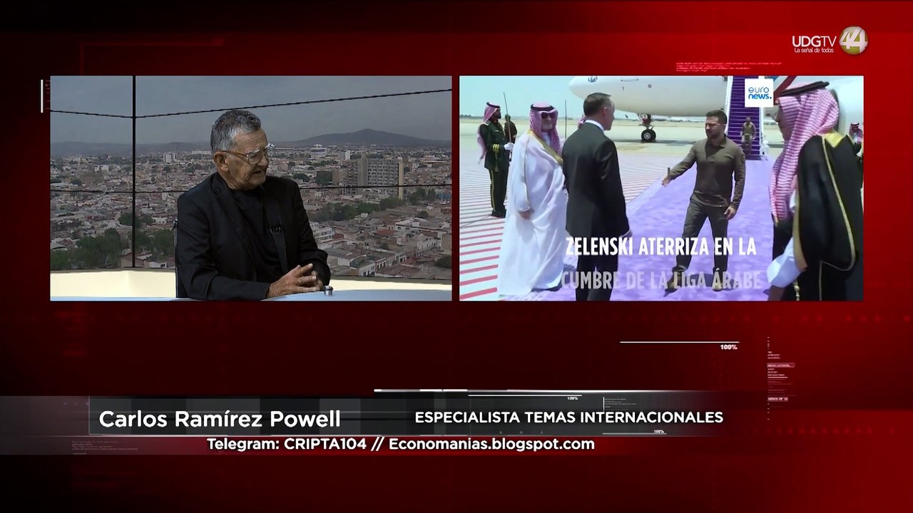 Informacion secuestrada la gira eterna de Zelenski: Carlos Ramírez Powell