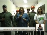 Bricomiles realizan mejoras en la U.E.N. “Benito Juárez” en Caricuao
