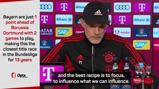 Tuchel insists Bundesliga title 'not routine' for Bayern