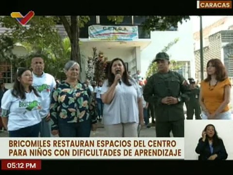 Bricomiles rehabilita infraestructura del C.E.N.D.A. en la parroquia San Pedro de Caracas