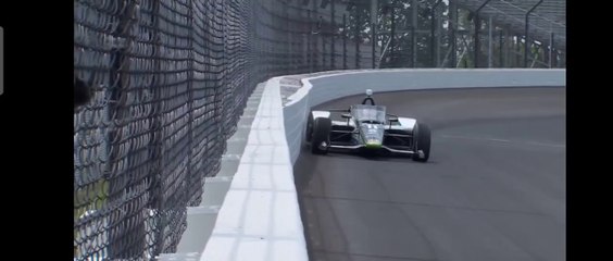 Indy 500 2023 Practice 5 Sato Epic Very Close Moment