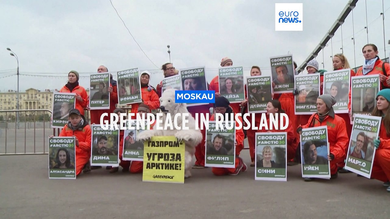 Russland stuft Greenpeace als 'unerwünschte' Organisation ein